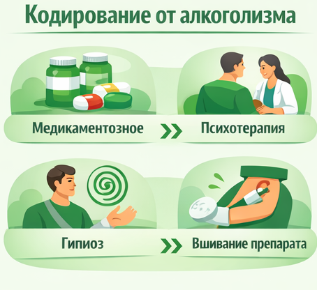 кодирование от алкоголизма в Дзержинском Санати